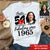 59th Birthday Shirts, Custom Birthday Shirts, Turning 59 Shirt, Gifts For Women Turning 59, 59 And Fabulous Shirt, 1965 Shirt, 59th Birthday Shirts For Her-HCT