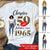 59th birthday shirts for her, Personalised 59th birthday gifts, 1965 t shirt, 59 and fabulous shirt, 59th birthday shirt ideas, gift ideas 59th birthday woman-HCT