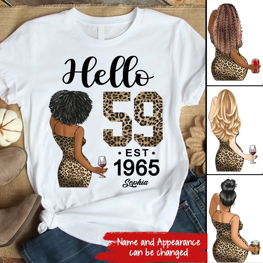 Chapter 59, Fabulous Since 1965 59th Birthday Unique T Shirt For Woman, Custom Birthday Shirt, Her Gifts For 59 Years Old , Turning 59 Birthday Cotton Shirt HIEN