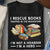 i rescue book trapped in the bookstore i'm not a hoarder t-shirt, Book Lover Library Reading T-Shirt, Book Lover Shirt, Reading Gifts Cotton Shirt