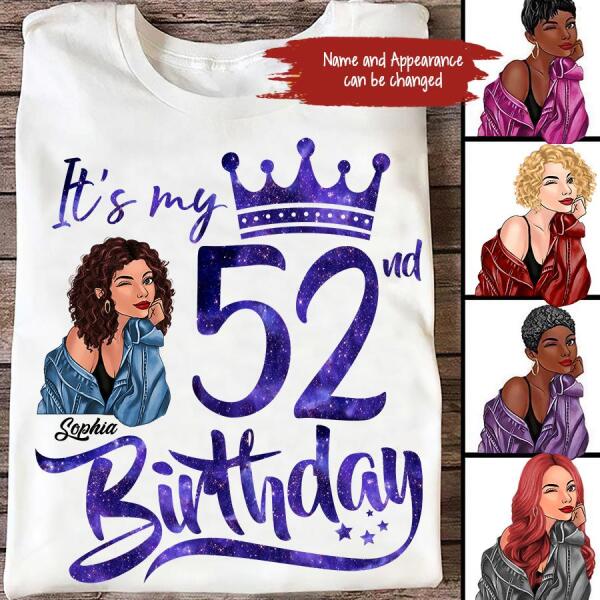 Chapter 52, Fabulous Since 1970 52th Birthday Unique T Shirt For Woman, Custom Birthday Shirt, Her Gifts For 52 Years Old , Turning 52 Birthday Cotton Shirt-HCT