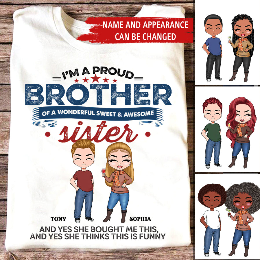 Big Brother Shirt, Brother Shirt, Personalized Big Brother Shirts, Big Brother Little Sister Shirts, Step Brother Shirts, Big Brother Gifts, Brother Gift