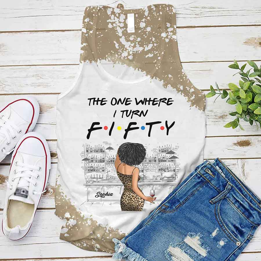 50th Birthday Shirts, Custom Birthday Shirts, Turning 50 Shirt, Gifts For Women Turning 50, 50 And Fabulous Shirt-YPT-HCT