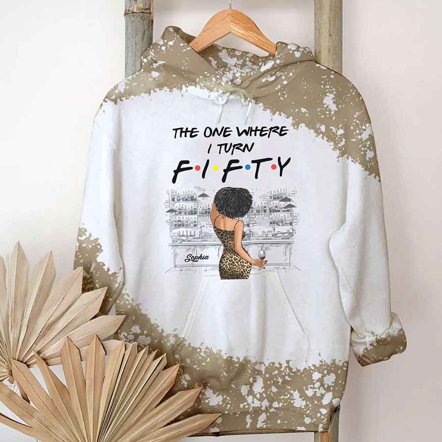 50th Birthday Shirts, Custom Birthday Shirts, Turning 50 Shirt, Gifts For Women Turning 50, 50 And Fabulous Shirt-YPT-HCT