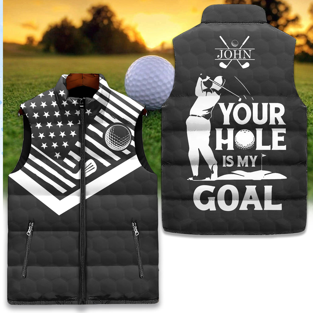 Puffer Vest - Personalized Gift Ideas For Golf Lovers