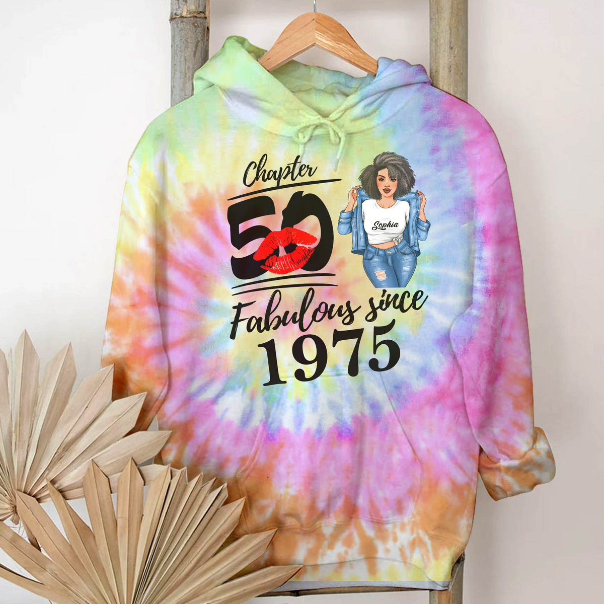 Chapter 50, Fabulous Since 1975 50th Birthday Unique T Shirt For Woman, Custom Birthday Shirt, Her Gifts For 50 Years Old , Turning 50 Birthday Cotton Shirt - YPT-HCT