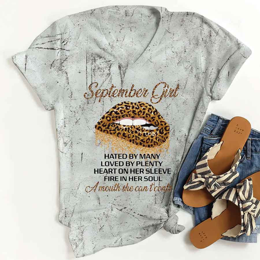 September Birthday Shirt, Custom Birthday Shirt, Queens are Born In September, September Birthday Shirts For Woman, September Birthday Gifts-YPT-HCT