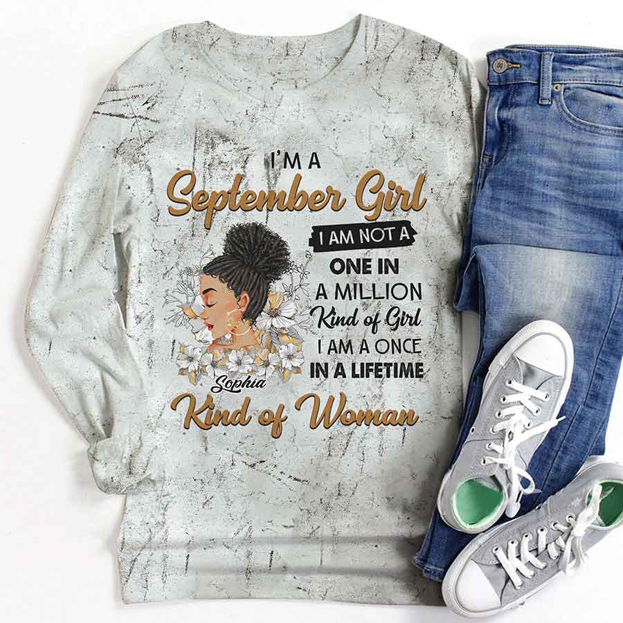 September Birthday Shirt, Custom Birthday Shirt, Queens are Born In September, September Birthday Shirts For Woman, September Birthday Gifts-YPT-HCT