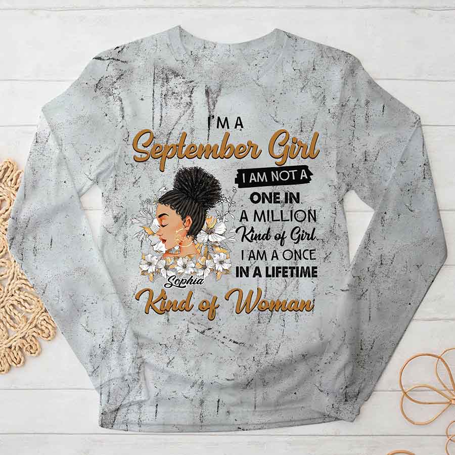 September Birthday Shirt, Custom Birthday Shirt, Queens are Born In September, September Birthday Shirts For Woman, September Birthday Gifts-YPT-HCT