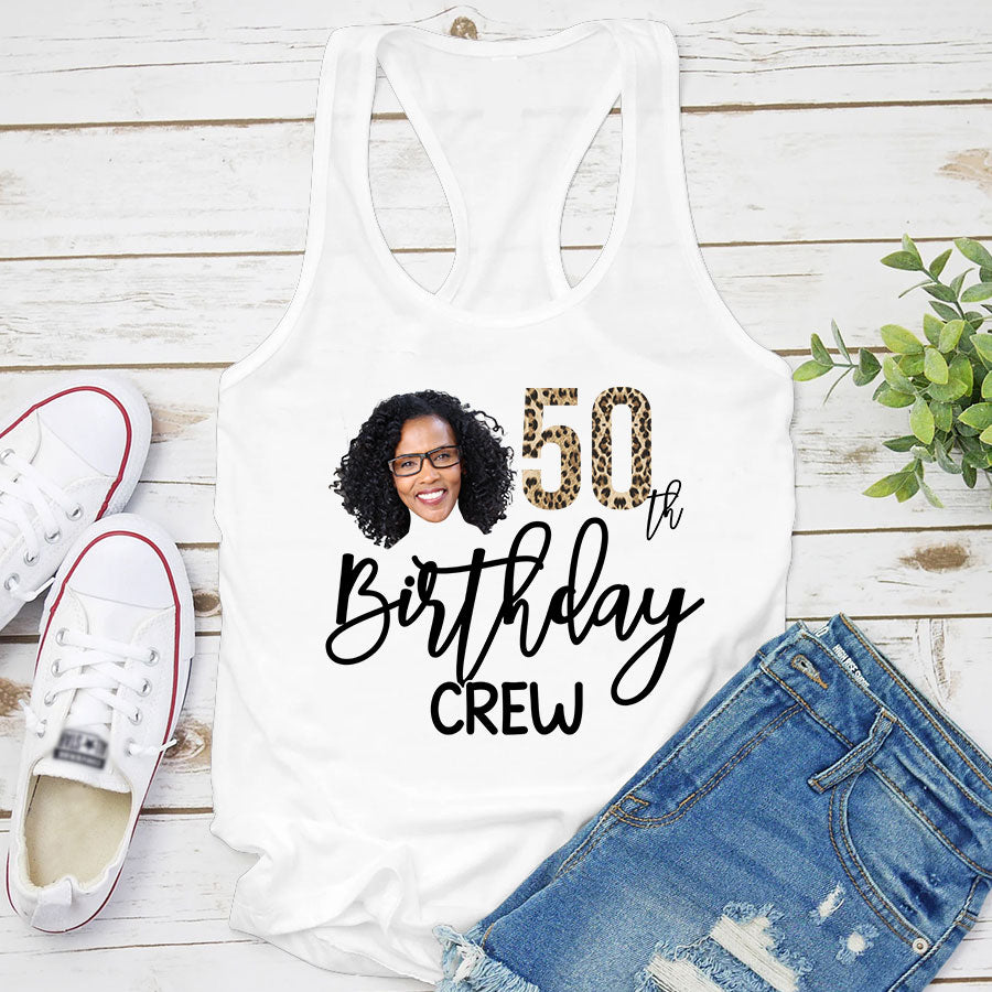 Custom Birthday Shirts, Gifts For Women Turning 50, 50 And Fabulous Shirt, 50th Birthday Shirts For Her
