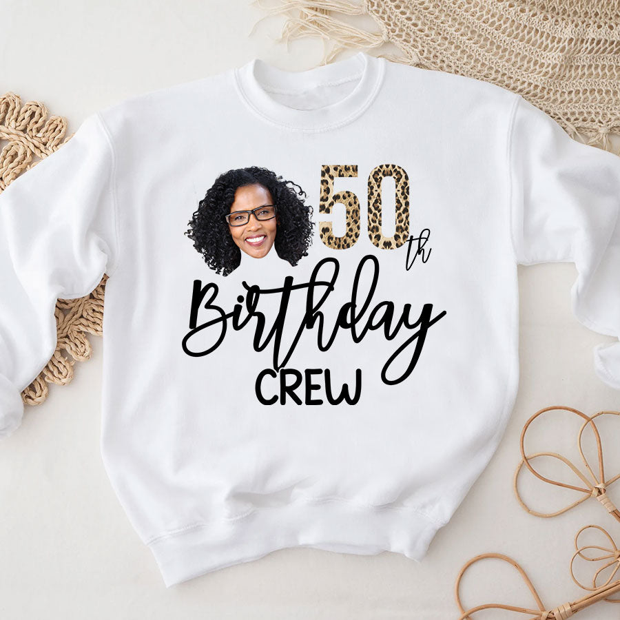 Custom Birthday Shirts, Gifts For Women Turning 50, 50 And Fabulous Shirt, 50th Birthday Shirts For Her
