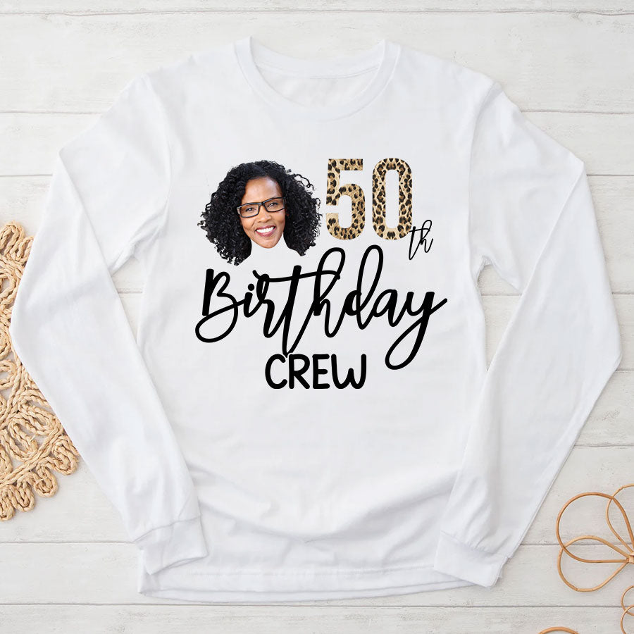 Custom Birthday Shirts, Gifts For Women Turning 50, 50 And Fabulous Shirt, 50th Birthday Shirts For Her