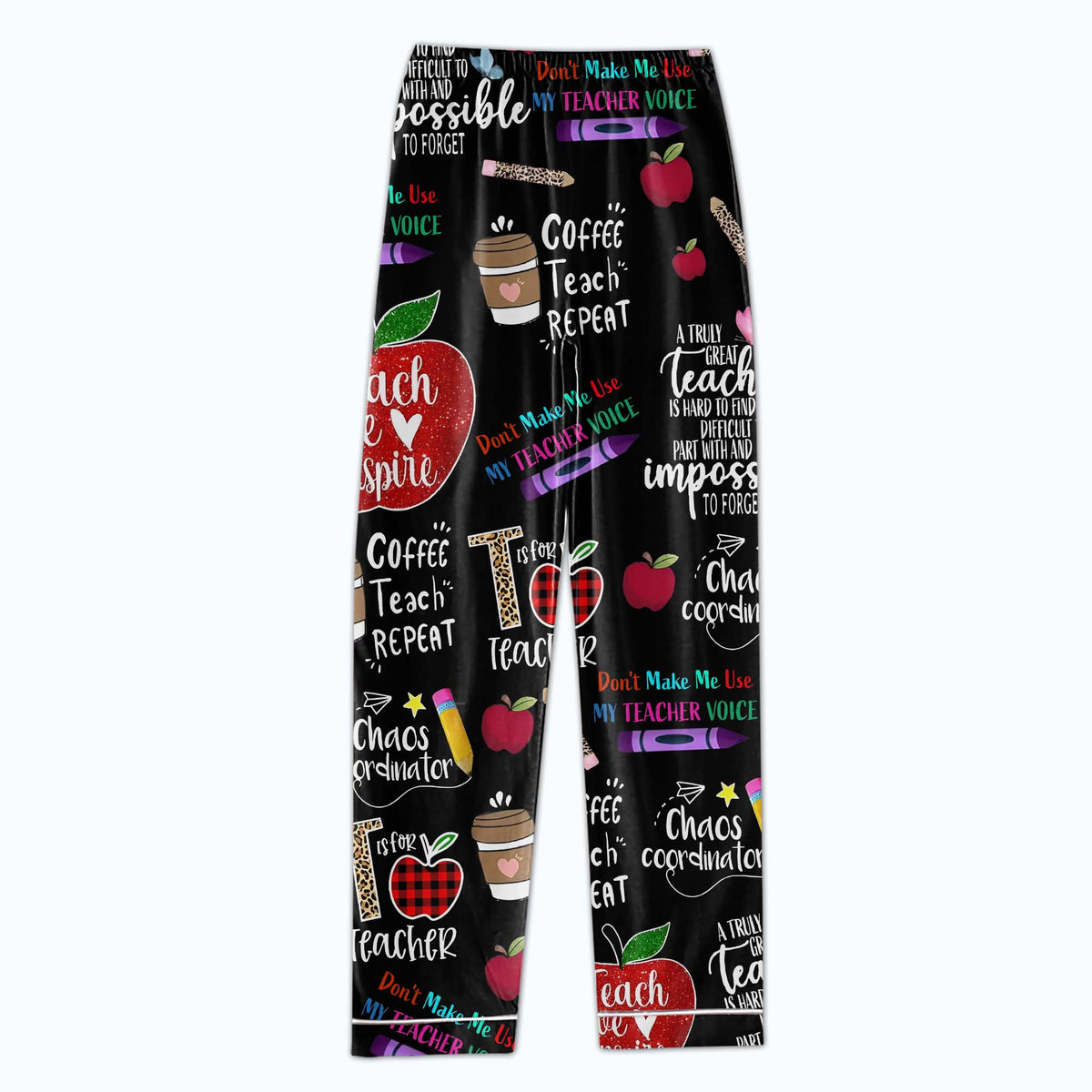 Personalized Women's Pajama Set, Gift For Teachers