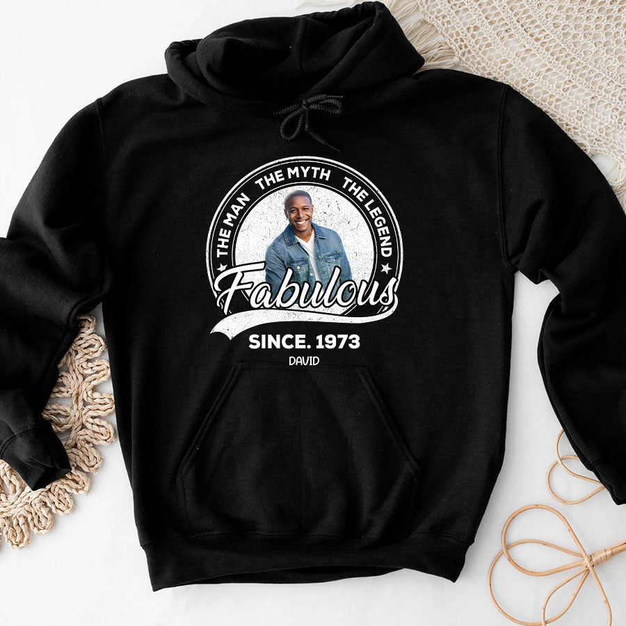 50th Birthday Shirts, Custom Birthday Shirts, Turning 50 Shirt, Gifts For Men Turning 50, 50 And Fabulous Shirt, 1973 Shirt