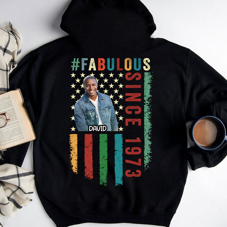 50th Birthday Shirts, Custom Birthday Shirts, Turning 50 Shirt, Gifts For Men Turning 50, 50 And Fabulous Shirt, 1973 Shirt, 50th Birthday Shirts For Him