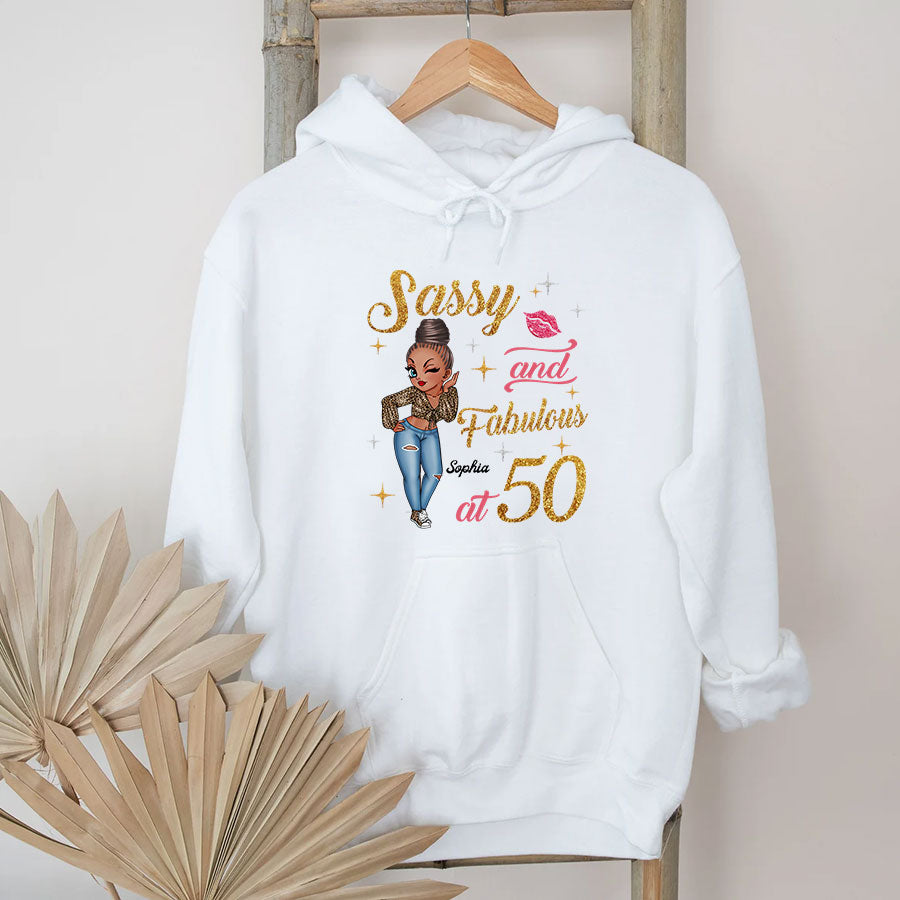 50th Birthday Shirts, Custom Birthday Shirts, Turning 50 Shirt, Gifts For Women Turning 50, 50 And Fabulous Shirt, 50th Birthday Shirts For Her