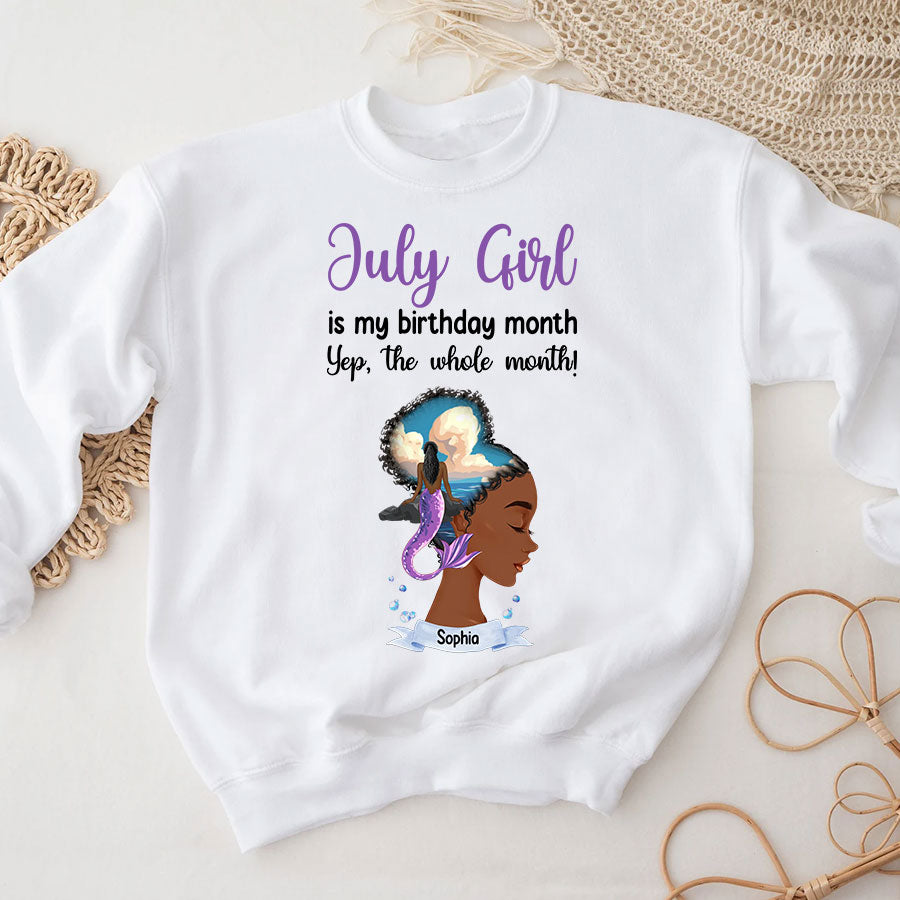July Birthday Shirt, Custom Birthday Shirt, Queens Born In July, July Birthday Shirts For Woman, July Birthday Gifts