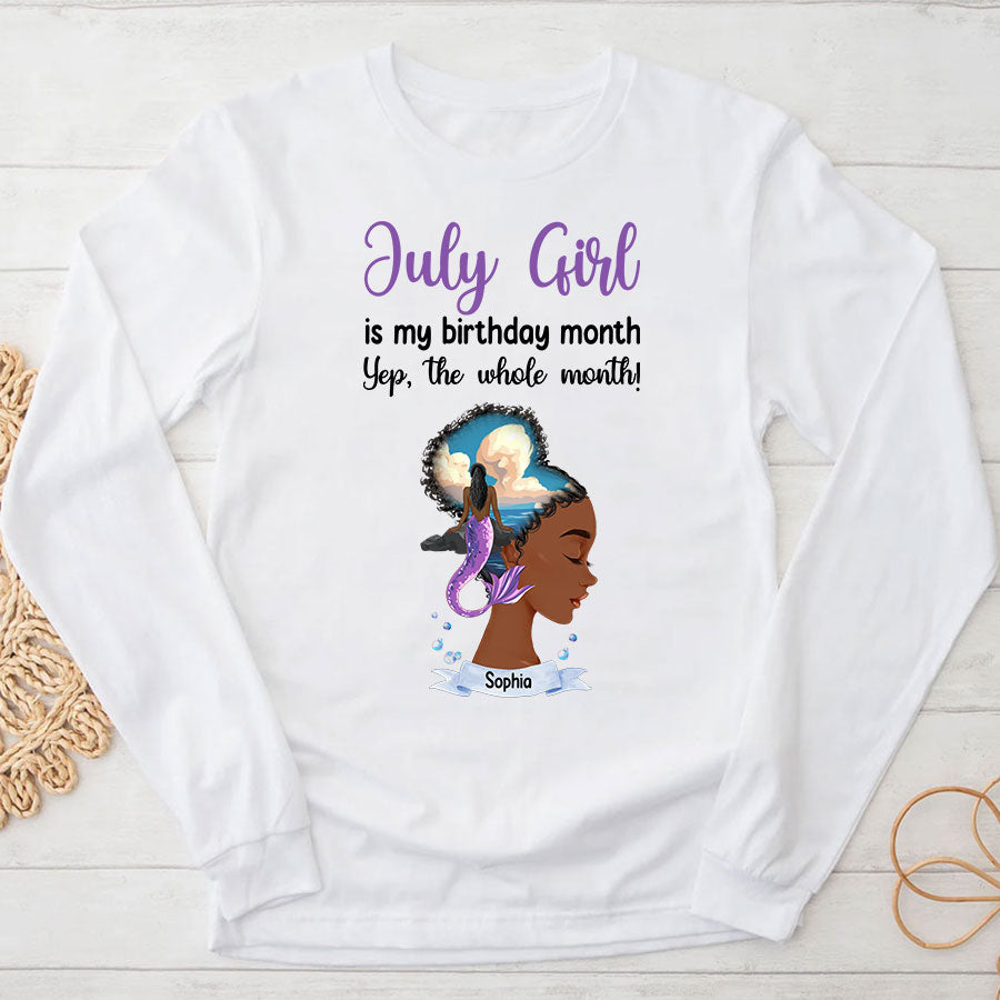 July Birthday Shirt, Custom Birthday Shirt, Queens Born In July, July Birthday Shirts For Woman, July Birthday Gifts