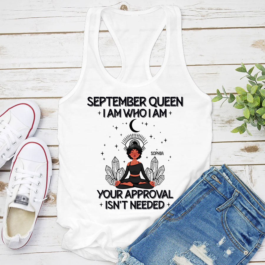 September Birthday Shirt, Custom Birthday Shirt, September Birthday Shirts For Woman, September Birthday Gifts