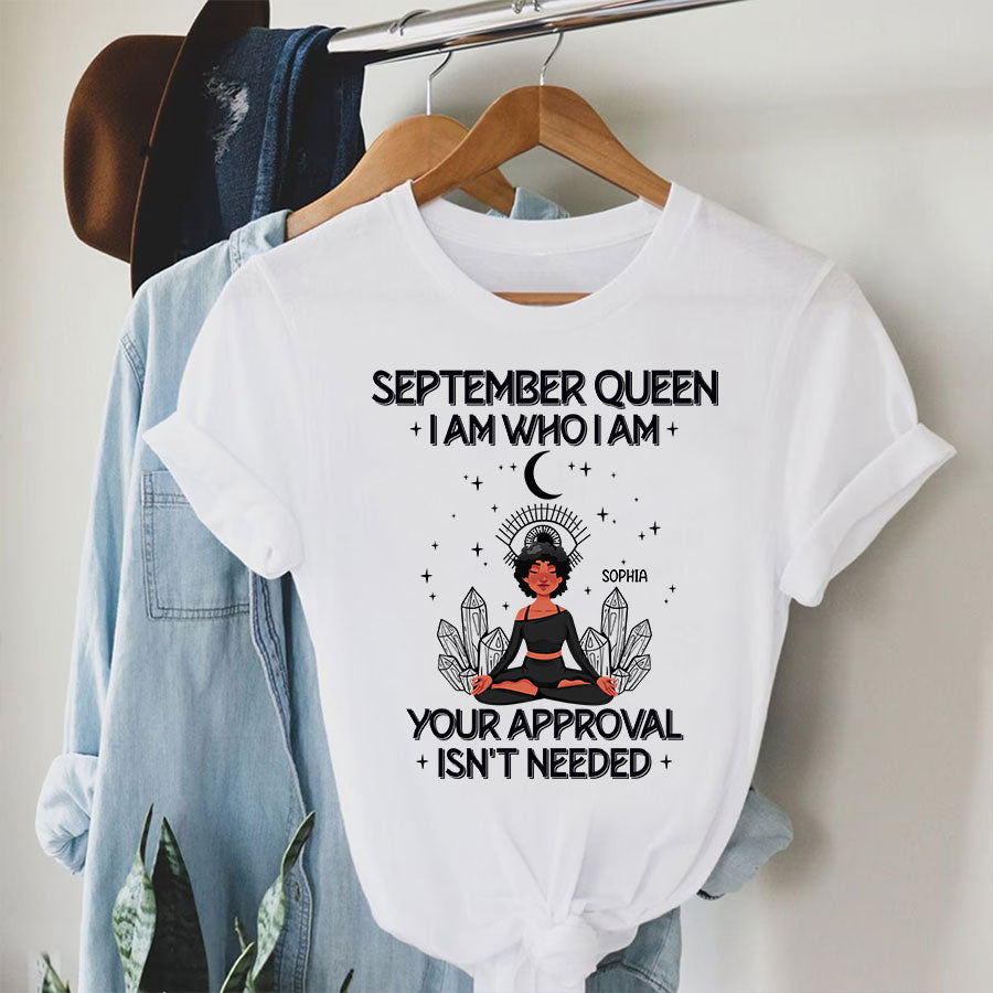 September Birthday Shirt, Custom Birthday Shirt, September Birthday Shirts For Woman, September Birthday Gifts