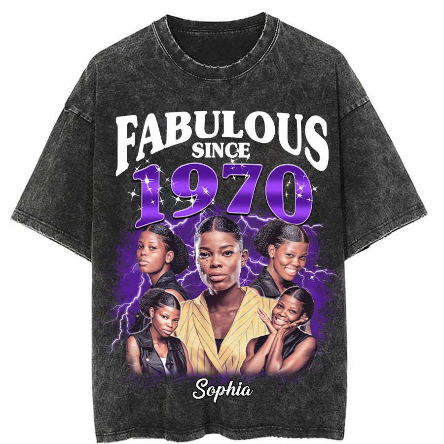 Chapter 54, Fabulous Since 1970 54th Birthday Unique T Shirt For Woman, Her Gifts For 54 Years Old , Turning 54 Birthday Cotton Shirt - HMT