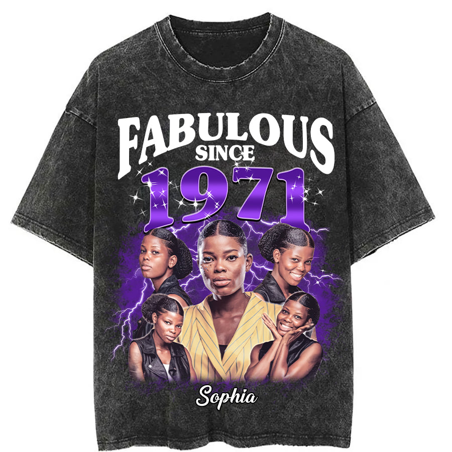 Chapter 53, Fabulous Since 1971 53rd Birthday Unique T Shirt For Woman, Her Gifts For 53 Years Old , Turning 53 Birthday Cotton Shirt - HMT