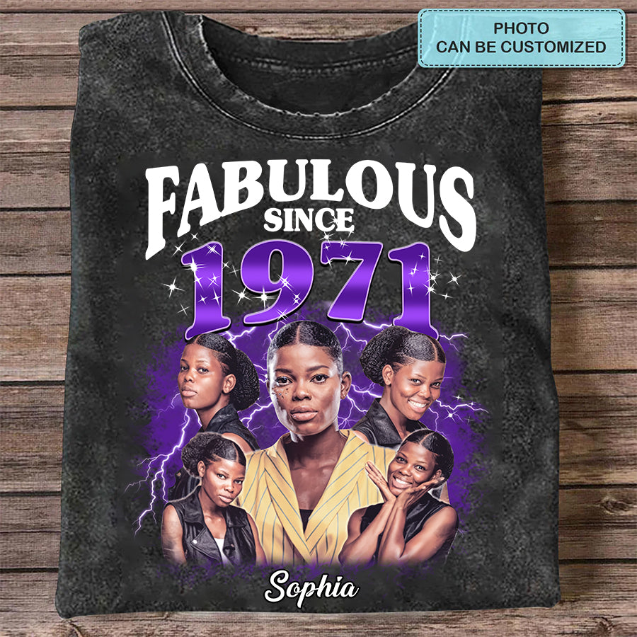 Chapter 53, Fabulous Since 1971 53rd Birthday Unique T Shirt For Woman, Her Gifts For 53 Years Old , Turning 53 Birthday Cotton Shirt - HMT