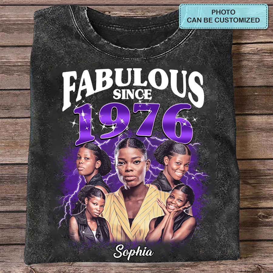 Chapter 48, Fabulous Since 1976 48th Birthday Unique T Shirt For Woman, Her Gifts For 48 Years Old , Turning 48 Birthday Cotton Shirt - HMT