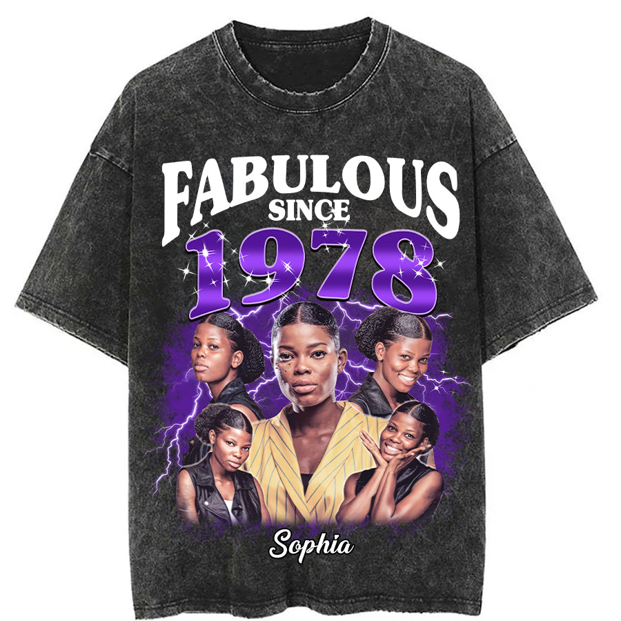 Chapter 46, Fabulous Since 1978 46th Birthday Unique T Shirt For Woman, Her Gifts For 46 Years Old , Turning 46 Birthday Cotton Shirt - HMT