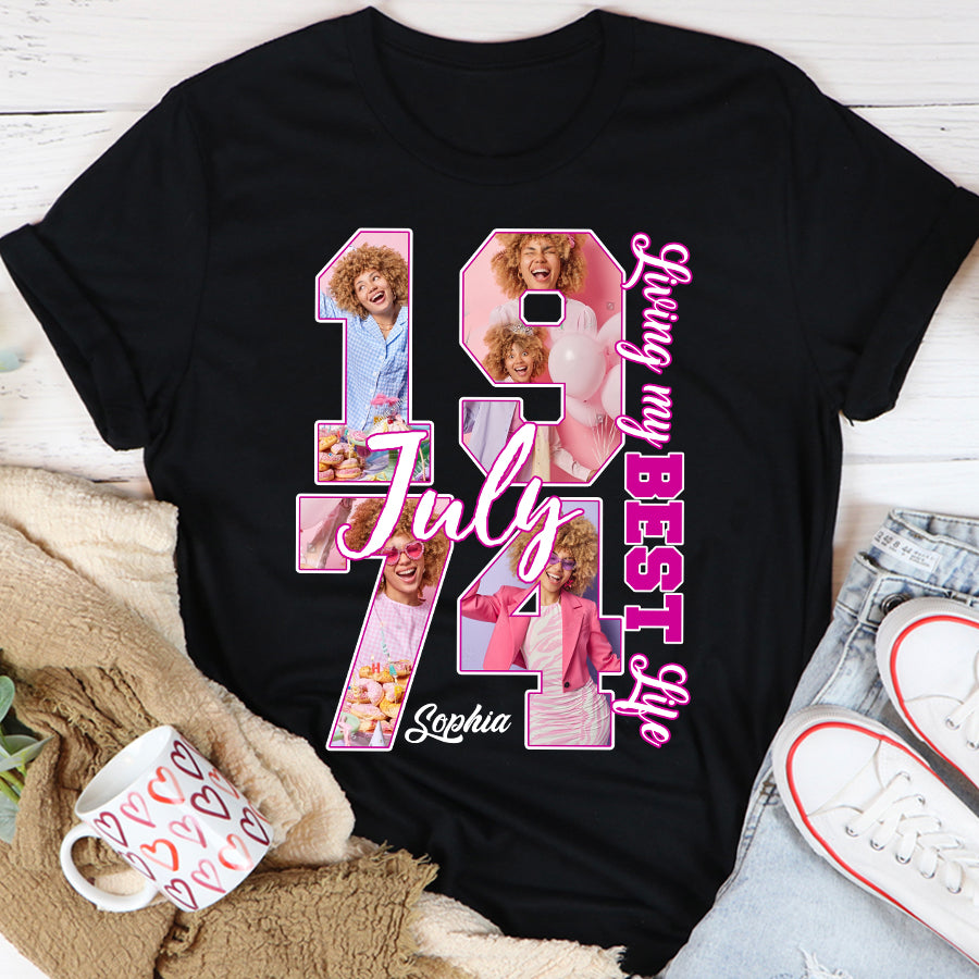 Custom July Birthday Shirt For Woman, Queens Are Born In July Gifts, July Birthday Woman Shirt, July Queen Gift-YPT-TLQ