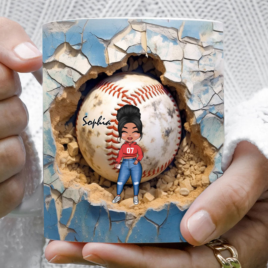 Personalized Mug For Baseball Lovers
