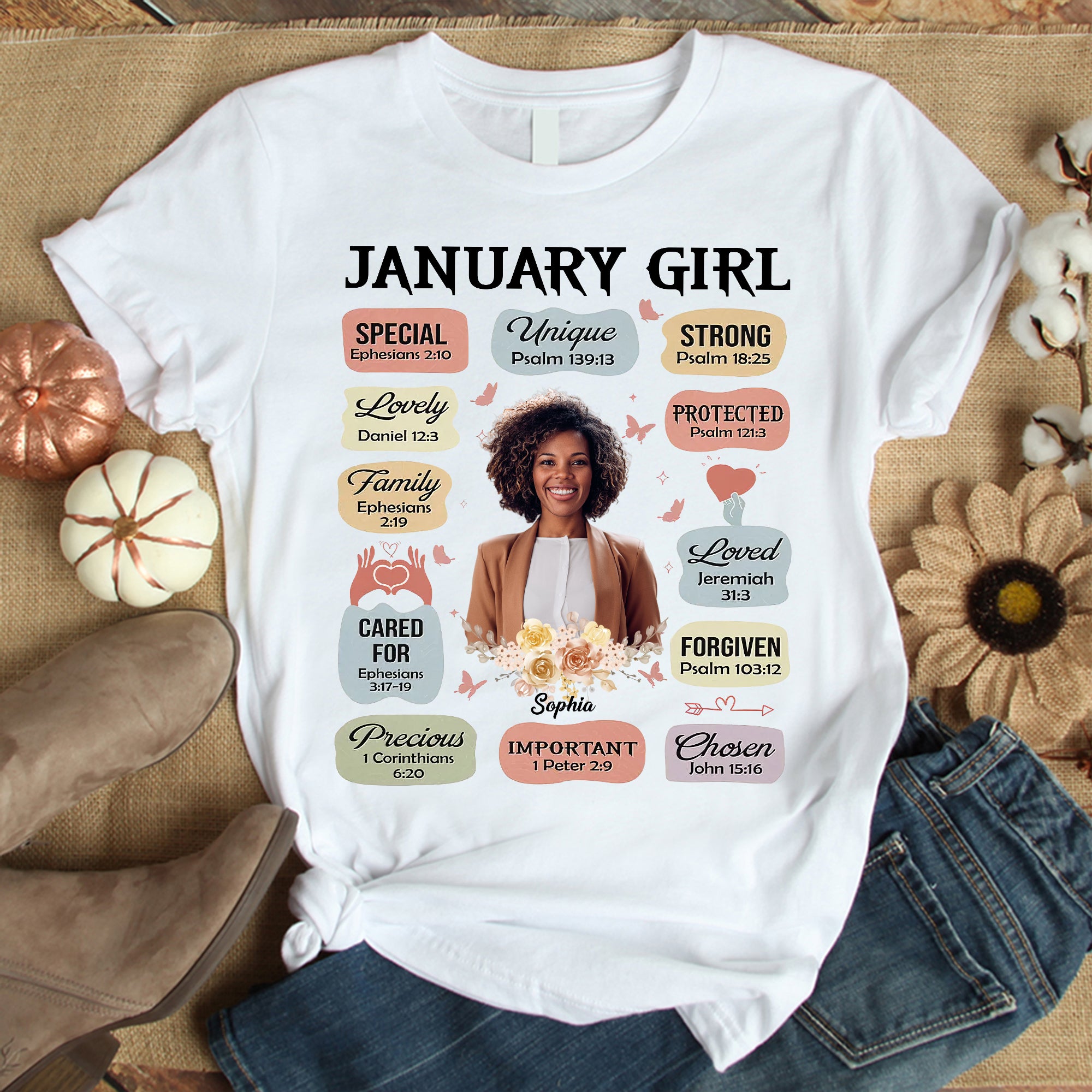 Custom January Birthday Shirt For Woman, Queens Are Born In January Gifts, January Birthday Woman Shirt, January Queen Gift