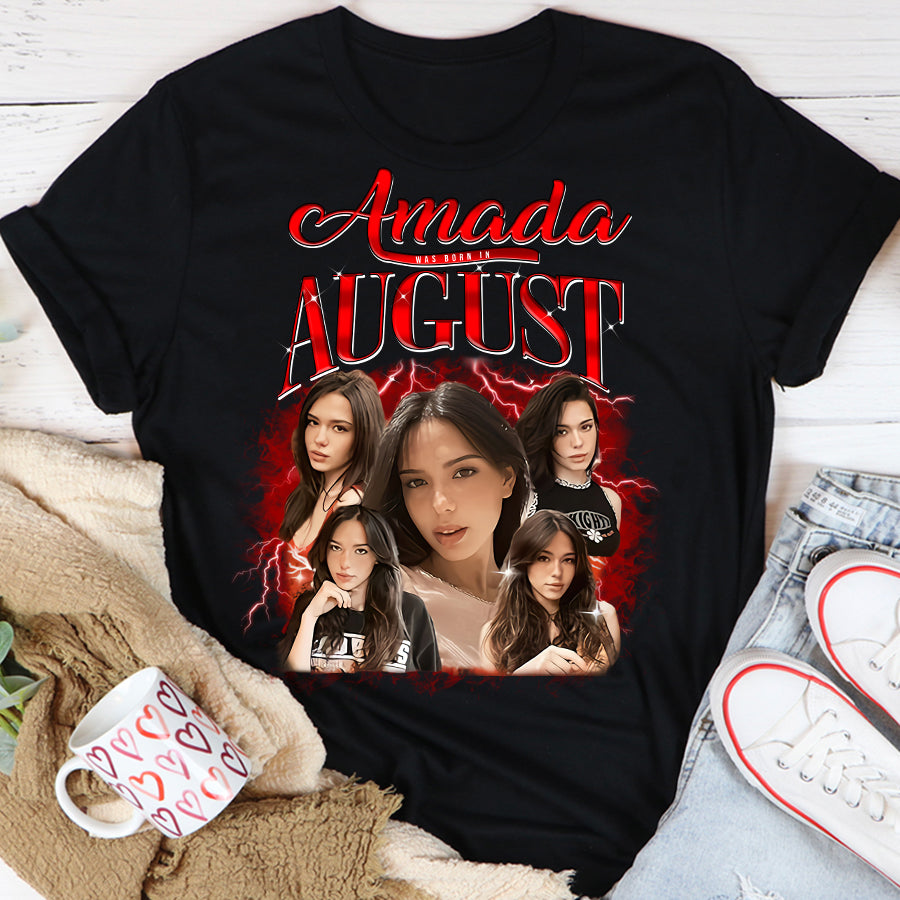 August Birthday Shirt, Custom Birthday Shirt, Queens Born In August, August Birthday Shirts For Woman, August Birthday Gifts-YPT-TLQ
