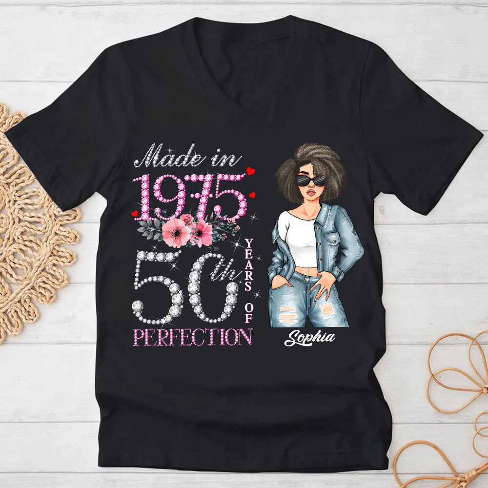 50th Birthday Shirts, Custom Birthday Shirts, Turning 50 Shirt, Gifts For Women Turning 50, 50th Birthday Shirts For Her-YPT-HCT