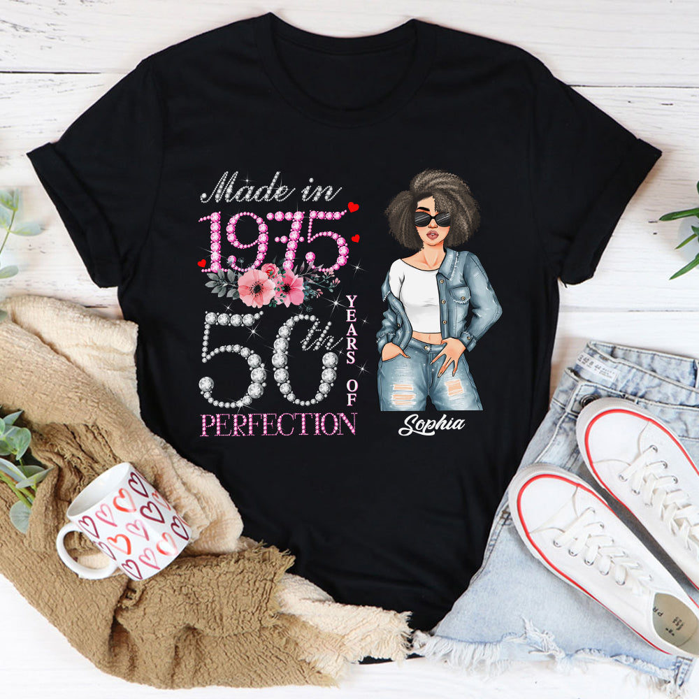 50th Birthday Shirts, Custom Birthday Shirts, Turning 50 Shirt, Gifts For Women Turning 50, 50th Birthday Shirts For Her-YPT-HCT