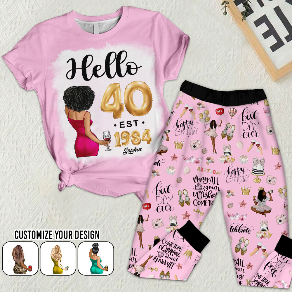 Premium Pajamas Set - Gift Ideas For 40th Birthday, 1984 Birthday Gifts Ideas, Gift Ideas 40th Birthday Woman - TLQ