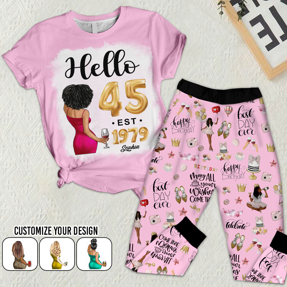 Premium Pajamas Set - Gift Ideas For 45th Birthday, 1979 Birthday Gifts Ideas, Gift Ideas 45th Birthday Woman - TLQ