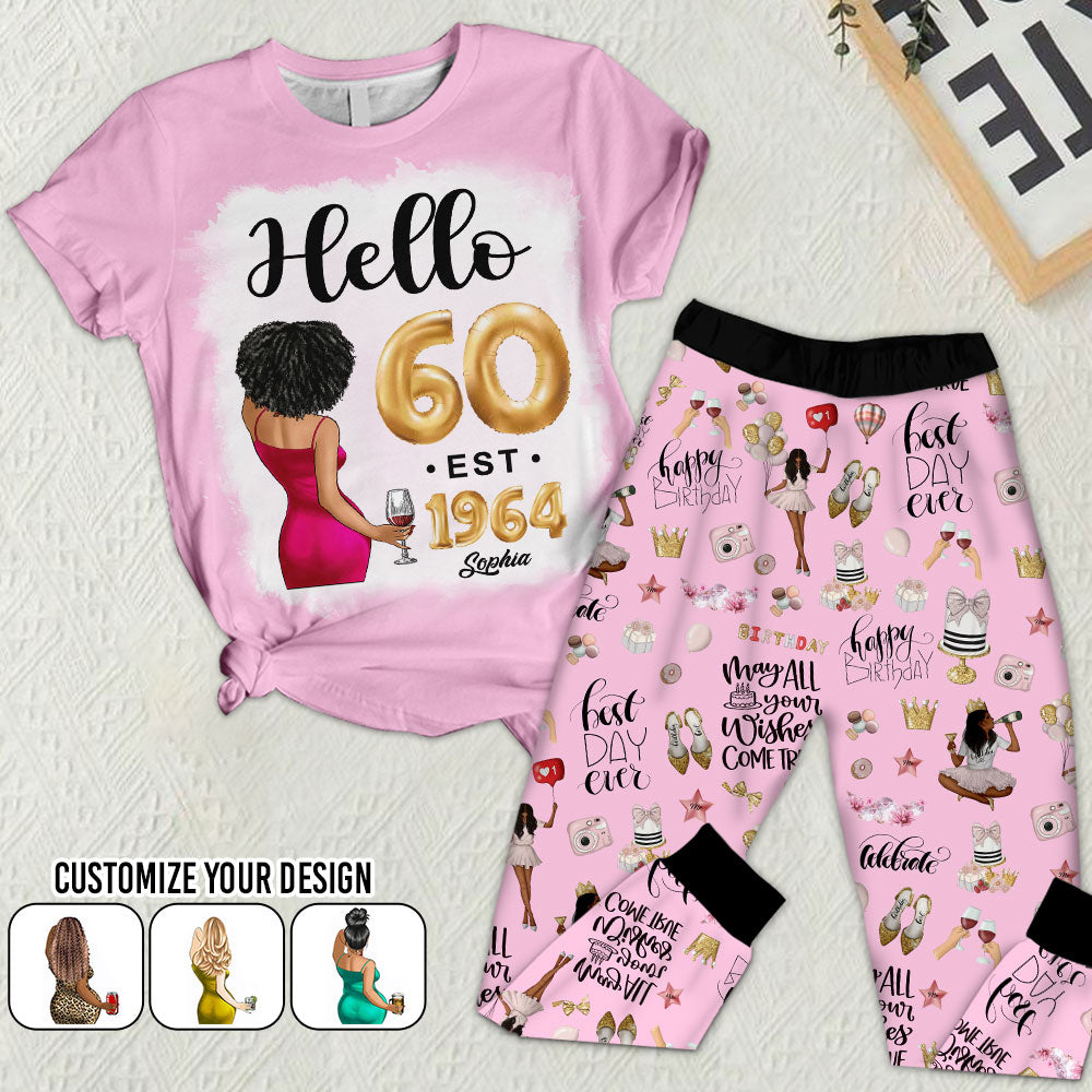 Premium Pajamas Set - Gift Ideas For 60th Birthday, 1964 Birthday Gifts Ideas, Gift Ideas 60th Birthday Woman - TLQ