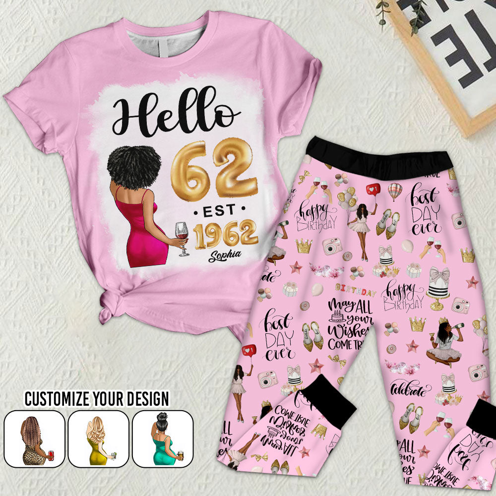 Premium Pajamas Set - Gift Ideas For 62nd Birthday, 1962 Birthday Gifts Ideas, Gift Ideas 62nd Birthday Woman - TLQ