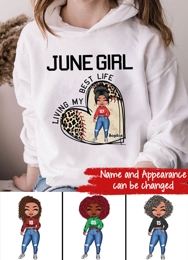 June Birthday Shirt, Custom Birthday Shirt, Queens Born In June, June Birthday Gifts, June Shirts For Woman, Baseball Lover