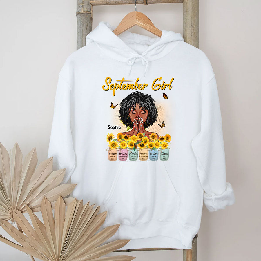 September Birthday Shirt, Custom Birthday Shirt, Queens Born In September, September Birthday Shirts For Woman