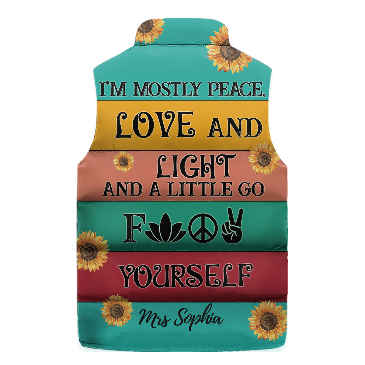 Puffer Vest - Personalized Gift Ideas For Yoga Lovers