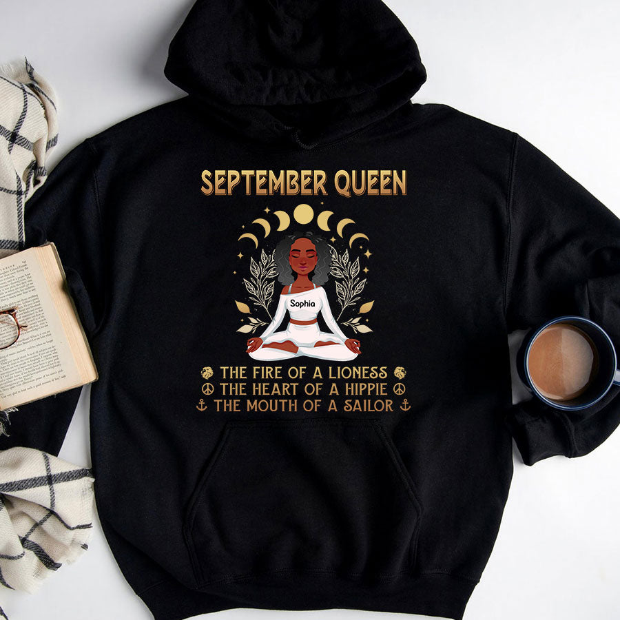 September Birthday Shirt, Custom Birthday Shirt, September Birthday Shirts For Woman, September Birthday Gifts