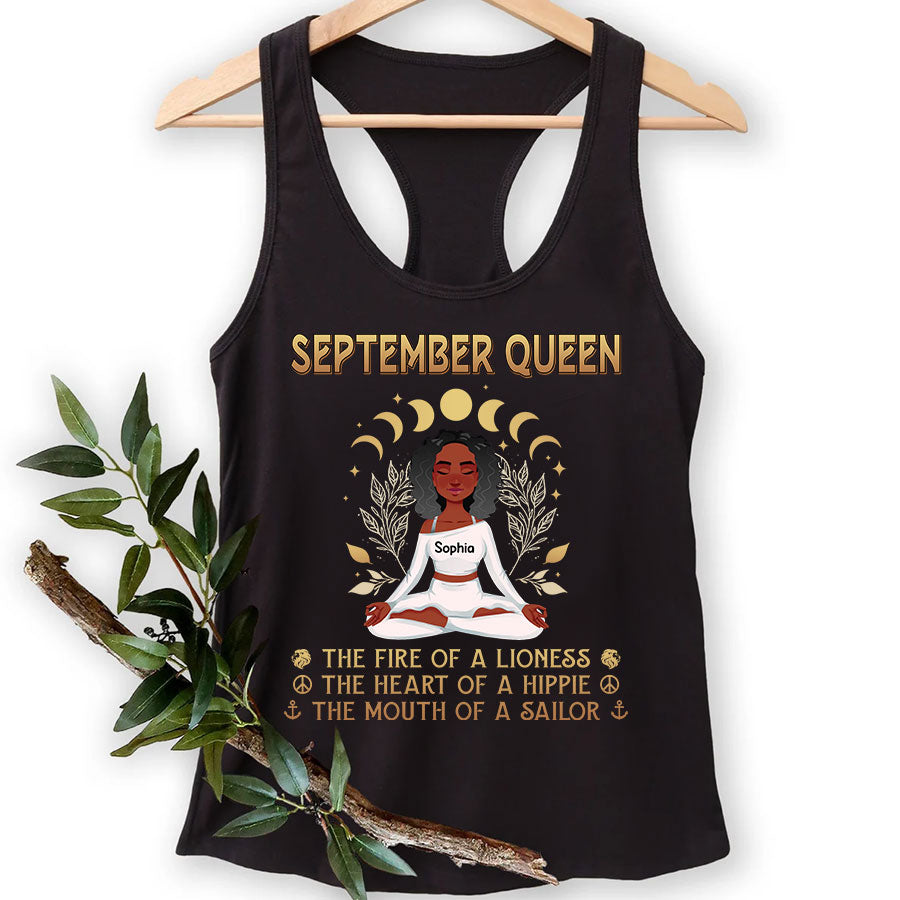 September Birthday Shirt, Custom Birthday Shirt, September Birthday Shirts For Woman, September Birthday Gifts