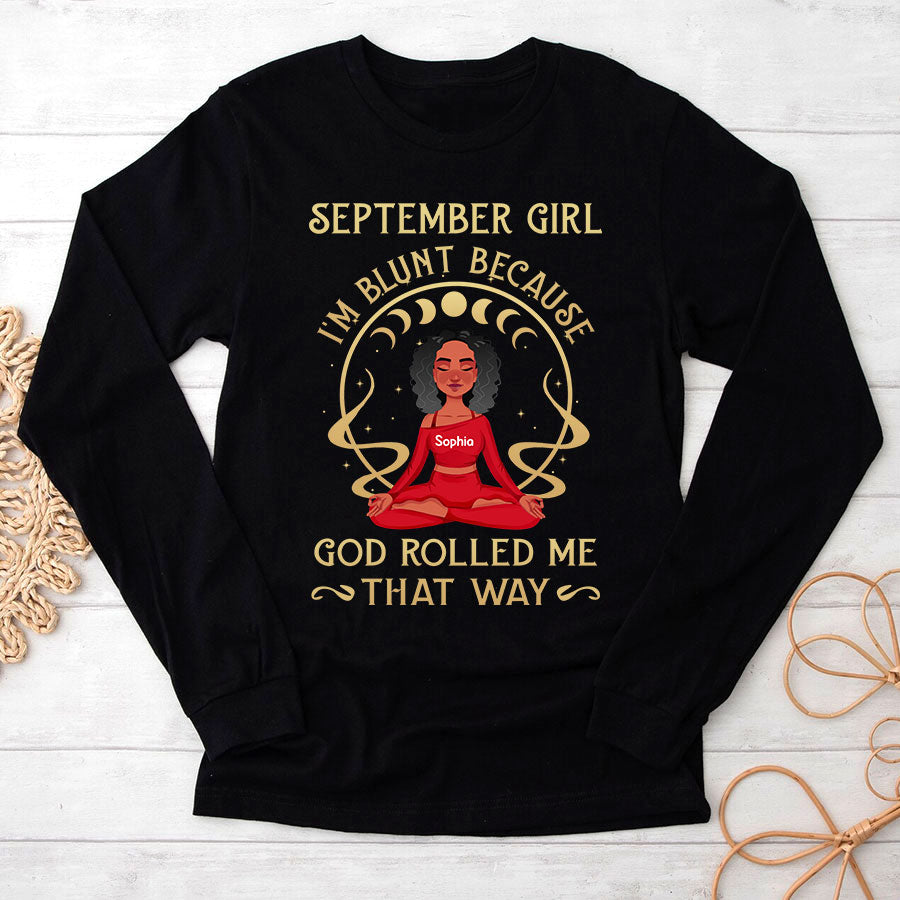 September Birthday Shirt, Custom Birthday Shirt, September Birthday Shirts For Woman, September Birthday Gifts