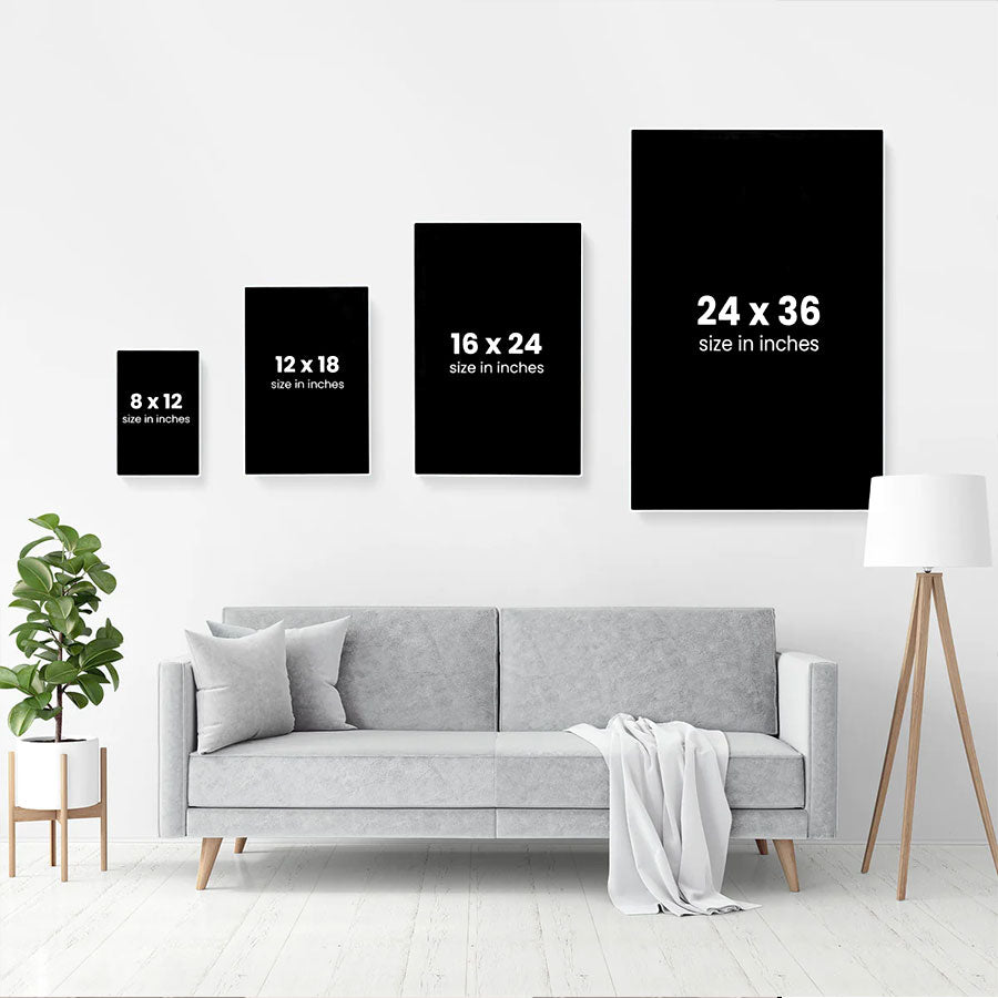 Personalized Poster - Canvas - Gift For Yoga Lover, Custom Birthday Gifts, Let that shit go