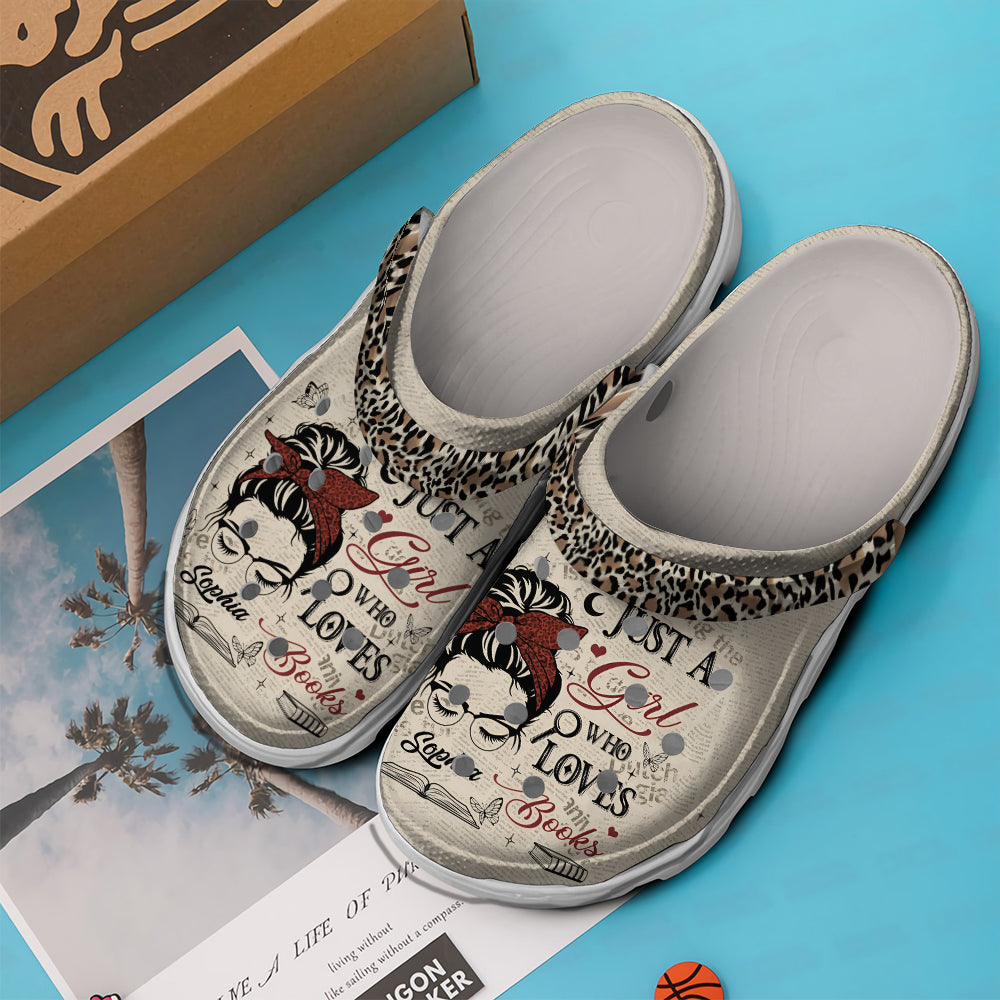 Personalized Clog - Custom Birthday Gifts For Book Lovers