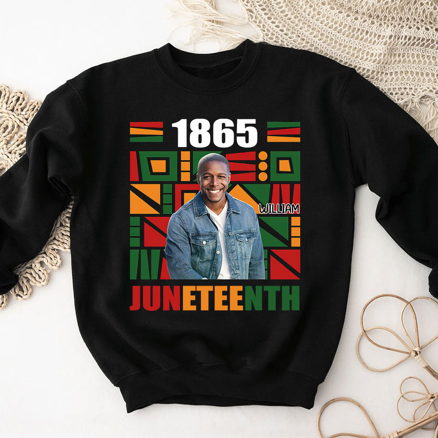 Personalized Shirt - Juneteenth T Shirt, Black Men&#39;s Juneteenth T Shirt, Juneteenth Shirt Ideas, Black History Gift For Black Men