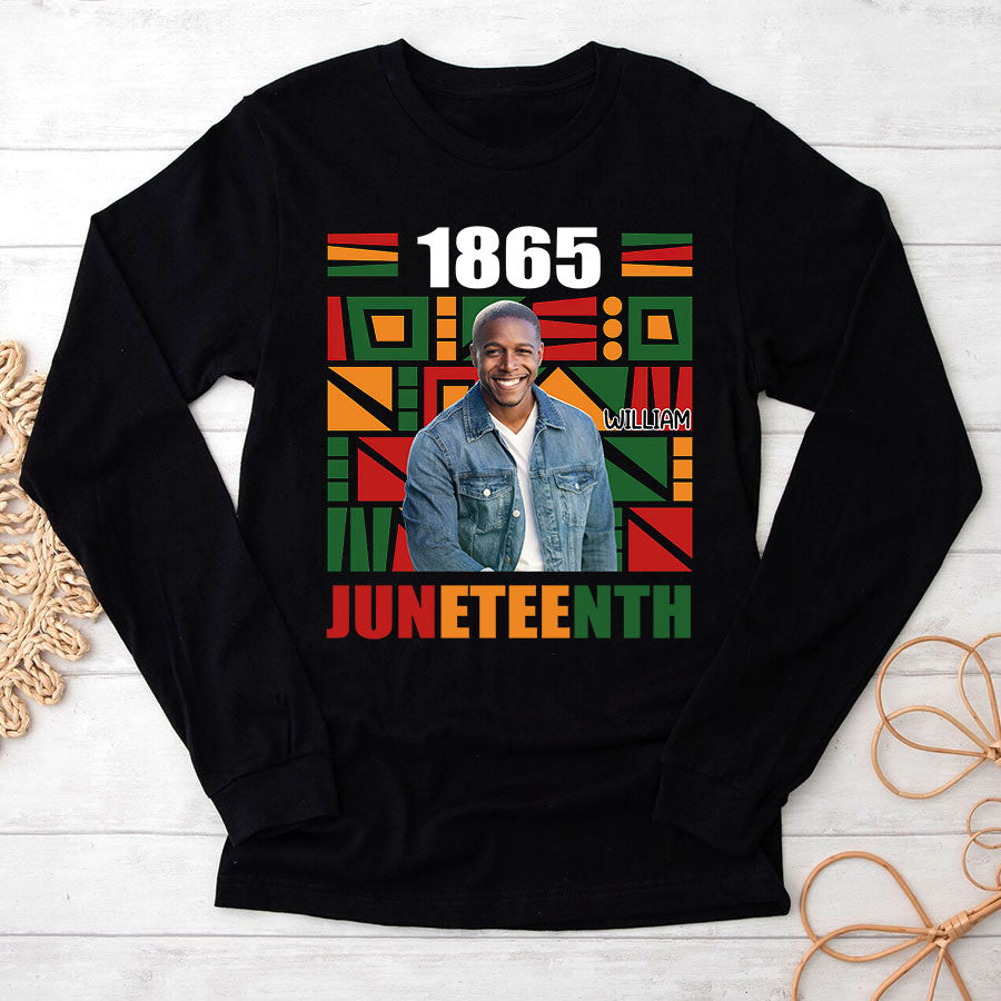 Personalized Shirt - Juneteenth T Shirt, Black Men&#39;s Juneteenth T Shirt, Juneteenth Shirt Ideas, Black History Gift For Black Men