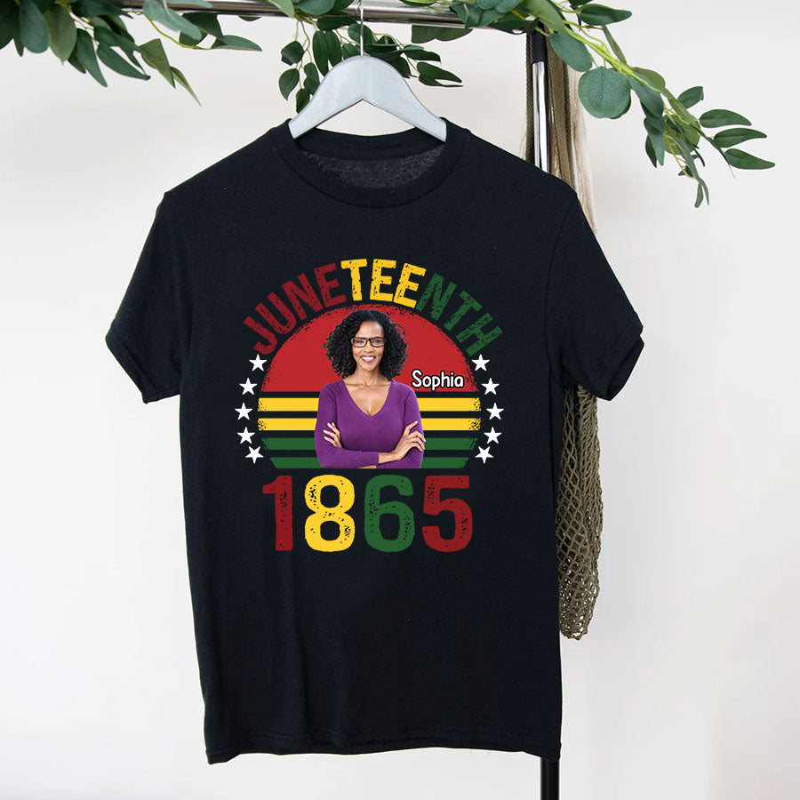 Personalized Shirt - Juneteenth T Shirt, Black Women&#39;s Juneteenth t shirt, Juneteenth shirt ideas, Black History Gift For Black Woman